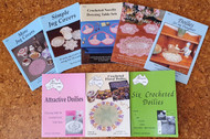 Image of Australian Craft Moods and Paragon books SET8DOILY Set of 8 Doily/Jug Cover Books.