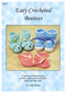 Front cover image of Craft Moods publication BK15 (A4) Easy Crocheted Bootees by Vicki Moodie.