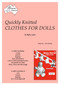 Image of Front Cover of Australian Paragon knitting book PARK633(A4) Quickly Knitted Clothes for Dolls.