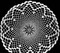 Eleven Sided Star Doily from Paragon crochet book PARC129, Six Crocheted Doilies, edited by Vicki Moodie.