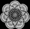 Scalloped Doily from Paragon crochet book PARC129, Six Crocheted Doilies, edited by Vicki Moodie.