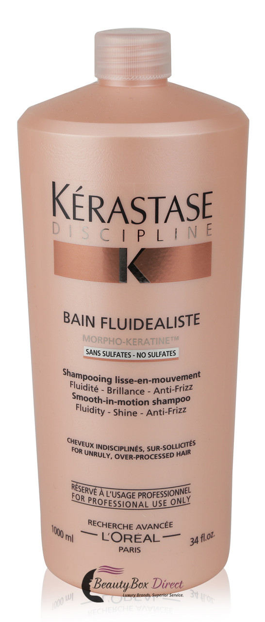 Kerastase Discipline Bain Fluidealiste Gentle Shampoo - No Sulfates, 34  Ounce - BeautyBox Direct