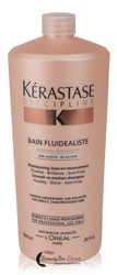 Kerastase Discipline Bain Fluidealiste Shampoo - No Sulfates, 34 Ounce