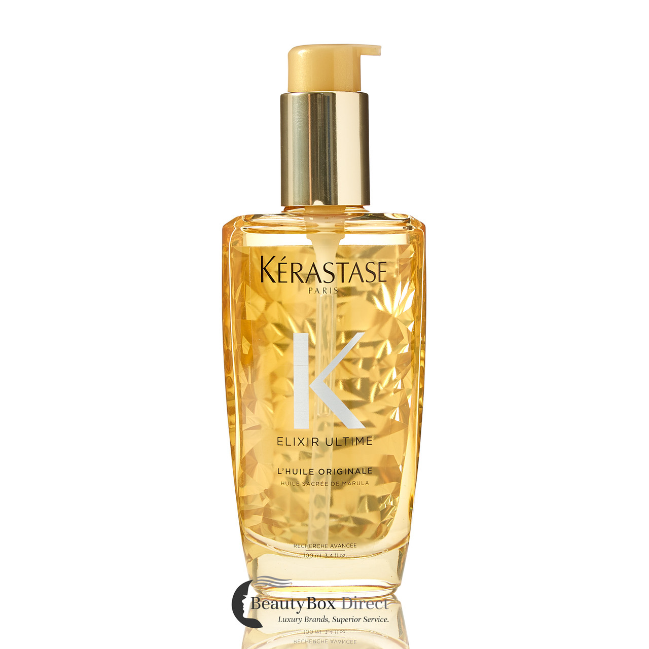 Kerastase Elixir Ultime L'Huile Originale Versatile Beautifying Oil, 3.4  Ounce - BeautyBox Direct
