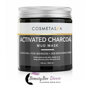 Cosmetasa Activated Charcoal Mud Mask 8.8 oz