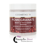 Cosmetasa Pomegranate Body & Face Scrub 10 oz