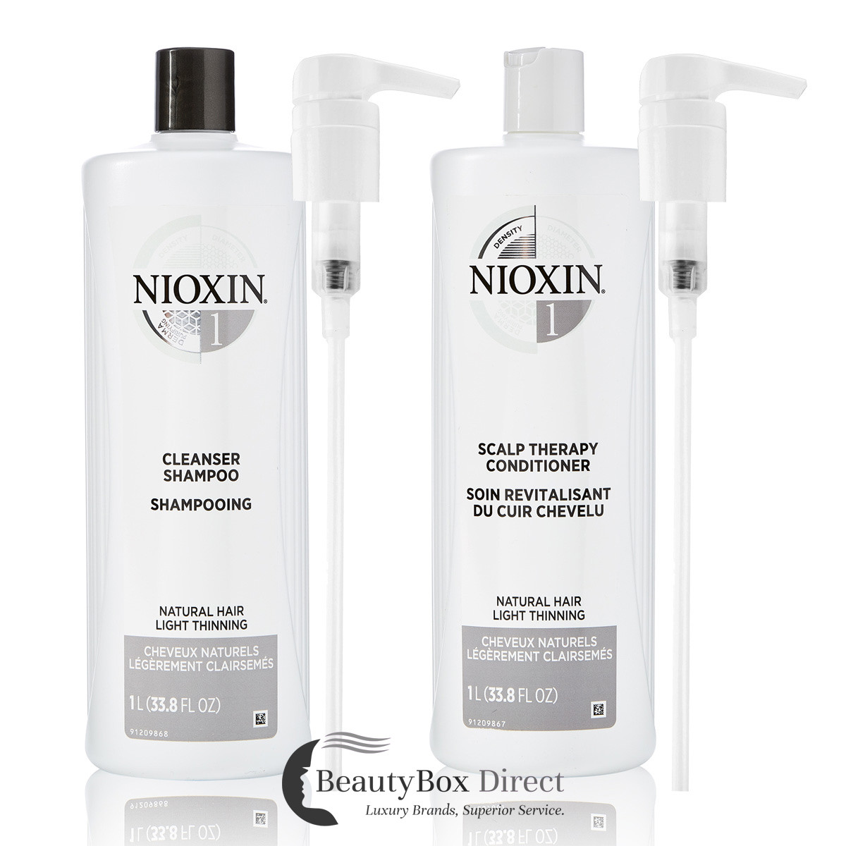 Kritisk Anholdelse Udløbet Nioxin System 1 Cleanser Shampoo & Scalp Therapy Conditioner 33.8 oz -  BeautyBox Direct
