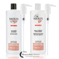 Nioxin System 3 Cleanser Shampoo & Scalp Therapy Conditioner 33.8 oz