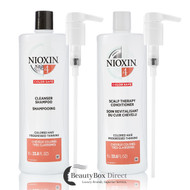 Nioxin System 4 Cleanser Shampoo & Scalp Therapy Conditioner 33.8 oz