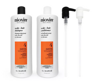 Nioxin System 4 Cleanser Shampoo & Scalp Therapy Conditioner 33.8 oz