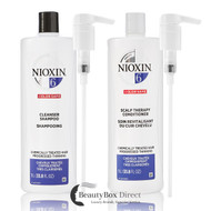 Nioxin System 6 Cleanser Shampoo & Scalp Therapy Conditioner 33.8 oz