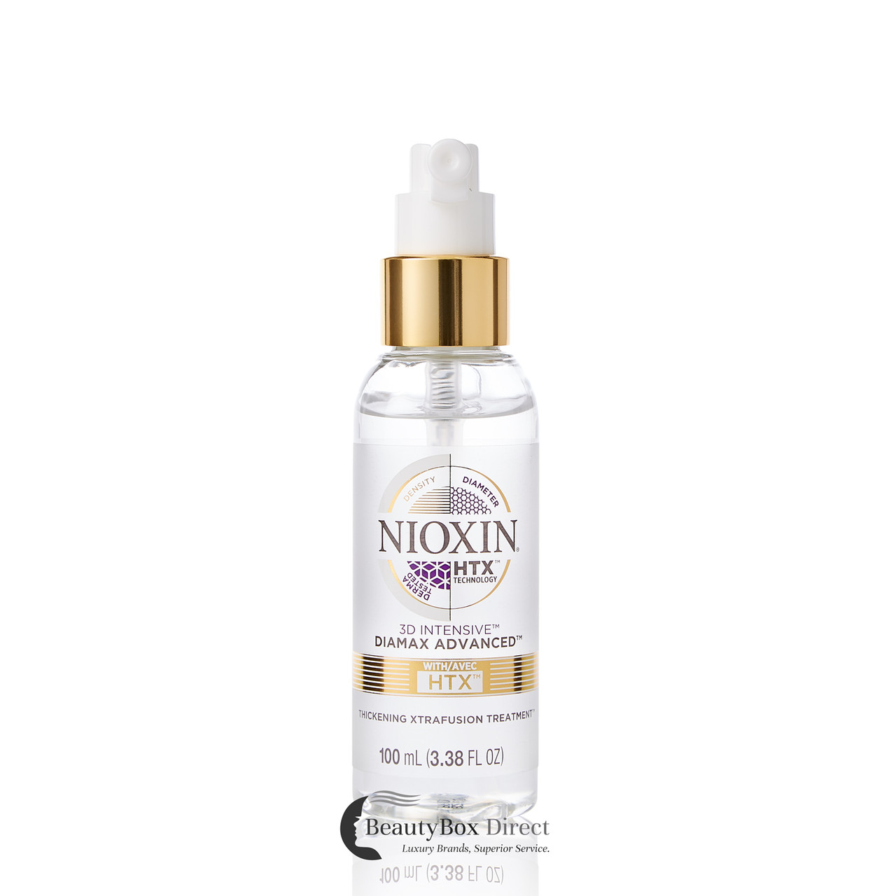 Nioxin 3D Intensive Therapy Diamax Advanced Thickening Xtrafusion Treatment 3.38 oz - BeautyBox Direct Nioxin 3D Intensive Therapy Diamax Advanced Thickening Xtrafusion Treatment 3.38 oz - BeautyBox Direct