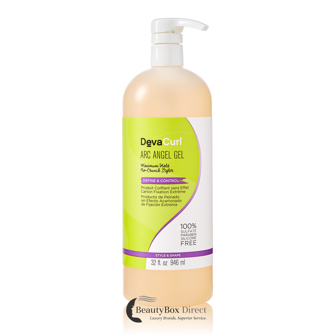 DevaCurl Arc Angel Control Styling Gel 32 oz BeautyBox Direct