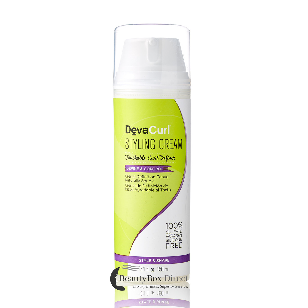 DevaCurl Styling Cream Touchable Curl Definer 5.1 oz BeautyBox Direct