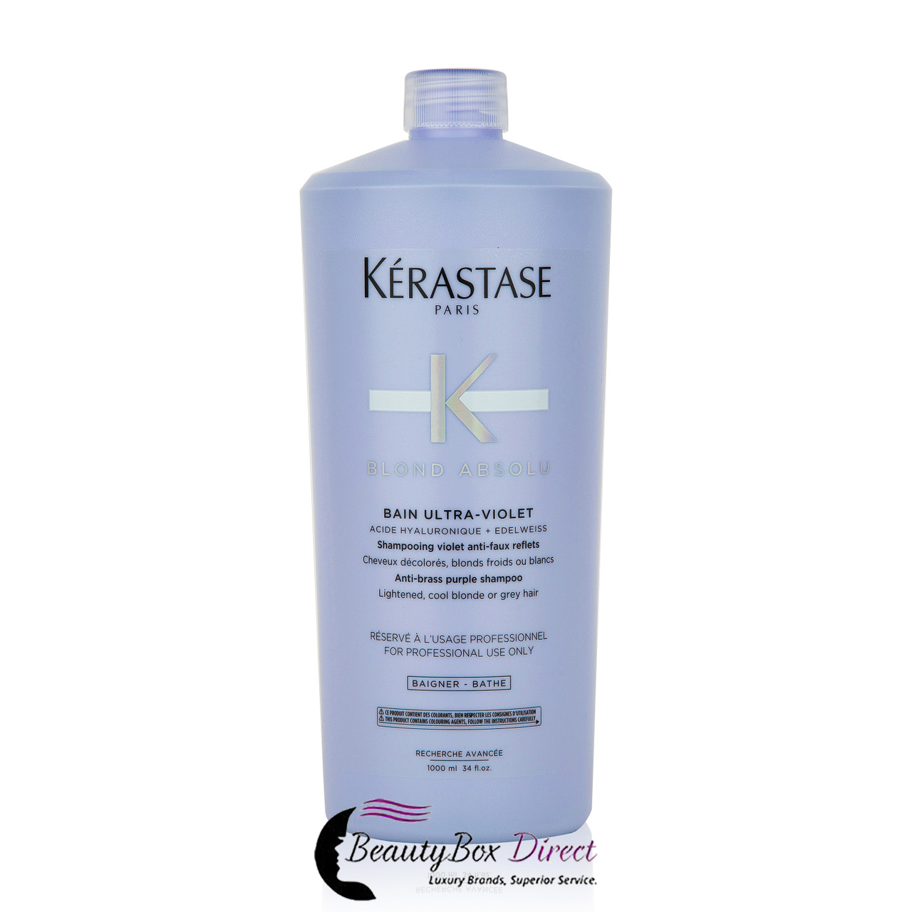 Kerastase Blond Bain Ultra-Violet Purple Shampoo 34 oz - BeautyBox Direct