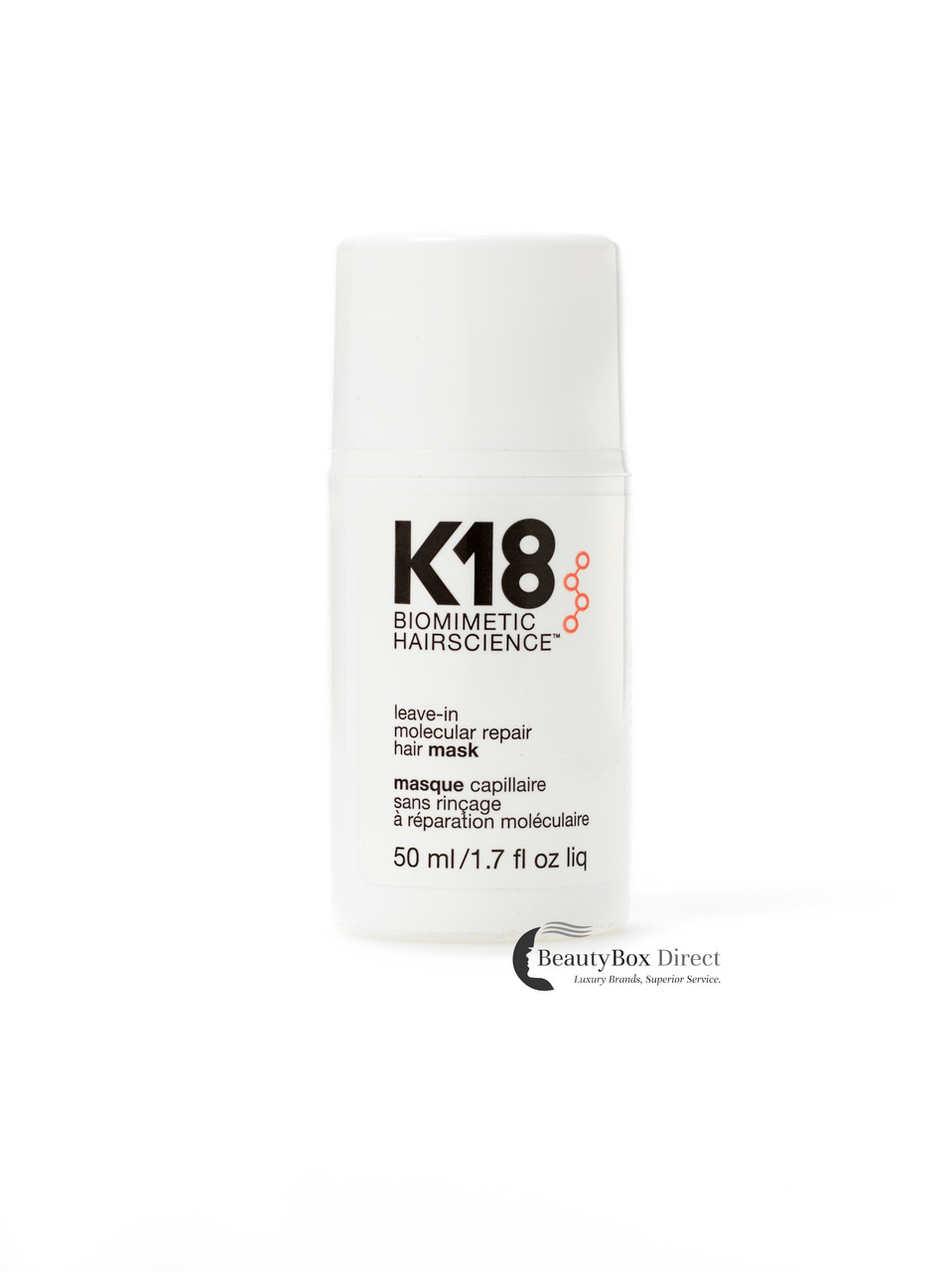 K18 Leave-In Molecular Repair Hair Mask 1.7 oz - BeautyBox Direct