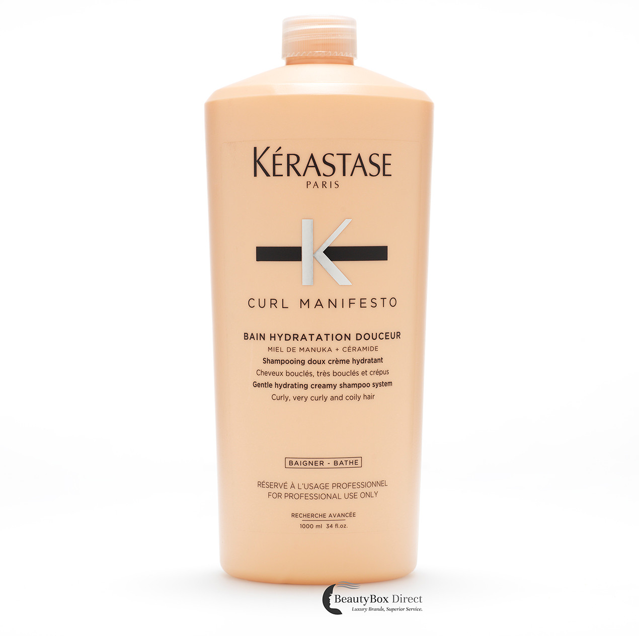 Integration Interaktion Udvinding Kerastase Curl Manifesto Bain Hydratation Douceur Shampoo 34 oz - BeautyBox  Direct
