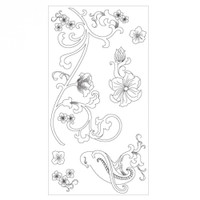 Sizzix Clear Stamps - Bird & Vines 660632