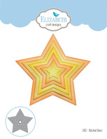 Elizabeth Craft Designs Joset - Stitched Stars 1453