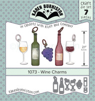 Karen Burniston - Wine Charms 1073