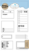 Elizabeth Craft Design Clear Stamp - Planner Reminders CS119