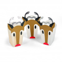 Sizzix Thinlits Die Set 6PK - Reindeer Bag 663609