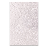 Sizzix 3-D Textured Impressions Embossing Folder - Doily 662265
