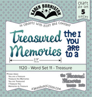 Karen Burniston - Word Set 11 - Treasure 1120