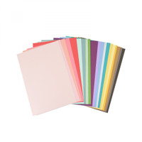 Sizzix Surfacez - Cardstock, 8 1/4" x 11 5/8", 20 Assorted Colors, 80 Sheets 663007