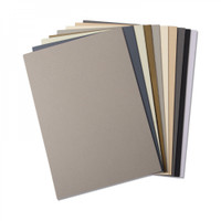 Sizzix Surfacez - Cardstock, 8 1/4" x 11 5/8", 10 Neutral Colors, 60 Sheets 663780
