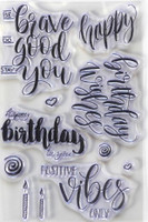 Elizabeth Craft Designs Clear Stamps - Birthday CS175