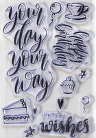 Elizabeth Craft Designs Clear Stamps - Your Day CS171