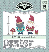 Oh Yeah! They're In! Karen Burniston - Gnome and Santa 1129