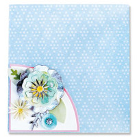 Sizzix Thinlits Die - Folio Page Pocket & Flowers by Eileen Hull 664883