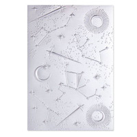 Sizzix 3-D Textured Impressions Embossing Folder - Starscape 665319