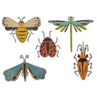 Sizzix Thinlits Die Set 5PK - Funky Insects by Tim Holtz 665364
