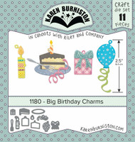 Karen Burniston - Big Birthday Charms 1180