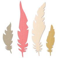 Sizzix Bigz Die - Natural Feathers 664474