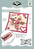 Karen Burniston - Heart Collage Pop-up 1193