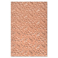 Sizzix Multi-Level Textured Impressions Embossing Folder - Floral Flourishes  655741