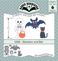 Karen Burniston - Skeleton and Bat 1206