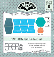 Karen Burniston - Bitty Ball Double-Ups 1215