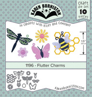 Karen Burniston - Flutter Charms 1196