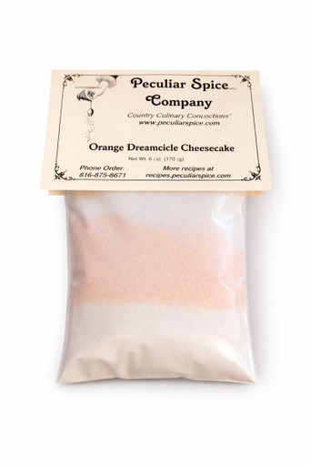 Orange Dreamcicle Cheesecake Mix Peculiar Spice