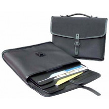 Florence Office Briefcase - Microfibre - 2 x 11 x 14"