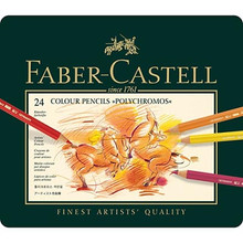 Faber Castell Polychromos Artist Coloured Pencils 24 Set
