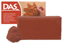 DAS Modelling Dough 1kg - Terracotta
