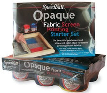 Speedball Opaque Fabric Screen Printing Kit