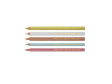 Caran D'ache Colorblock Maxi Pencil Metallic Silver  |  494.498