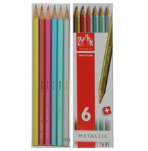 Fancolor Colour Pencils Metallic Assort. 6 Box   |  1284.406